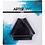 Creativ Company Structuurkam van rubber, afm 9 cm, zwart, 1 stuk