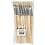 Creativ Company Nature Line kwasten, afm 14, L: 20 cm, B: 15 mm, plat, 12 stuk/ 1 doos