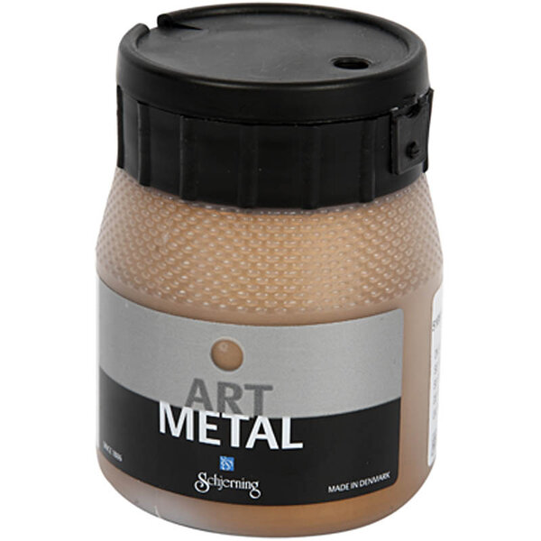 Schjerning Hobbyverf Metallic, antiek goud(5108), 250 ml/ 1 fles