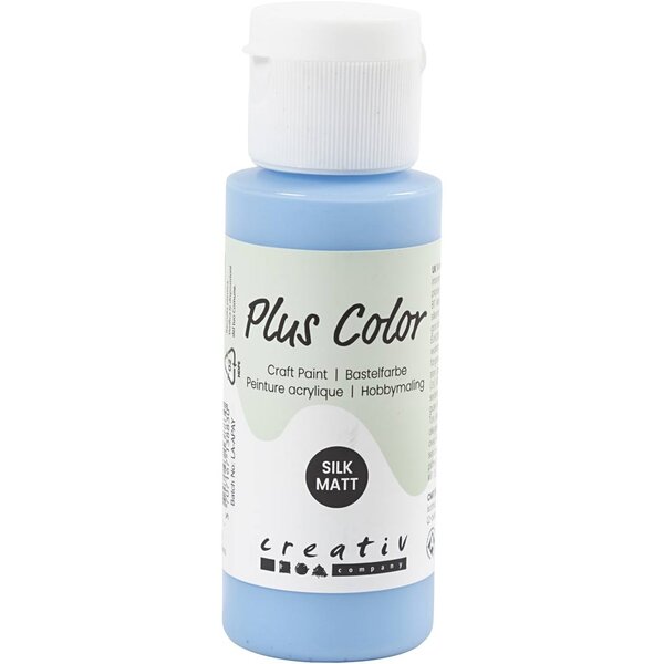 Plus Color Plus Color Acrylverf, hemelsblauw, 60 ml/ 1 fles