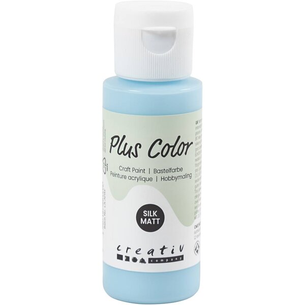Plus Color Plus Color Acrylverf, ice blue, 60 ml/ 1 fles