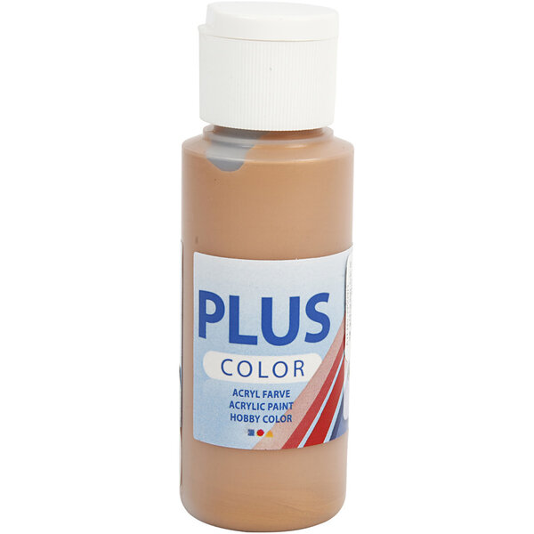Plus Color Plus Color Acrylverf, brons, 60 ml/ 1 fles