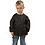Schildersjas, L: 41 cm, afm 2-3 jaar, zwart, 1 stuk