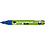 Glas- & Porseleinstiften, glitter, lijndikte 2-4 mm, semi-dekkend, blauw, 1 stuk