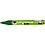 Kreul Glas- & Porseleinstiften, glitter, lijndikte 2-4 mm, semi-dekkend, lichtgroen, 1 stuk