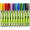 Kreul Glas- & Porseleinstiften, lijndikte 2-4 mm, semi-dekkend, diverse kleuren, 12 stuk/ 1 doos
