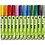 Kreul Glas- & Porseleinstiften, lijndikte 2-4 mm, semi-dekkend, diverse kleuren, 72 stuk/ 1 doos