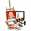Creativ Company Tafelezel, H: 76 cm, B: 27,5 cm, 1 stuk