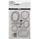 Creativ Company Silicone stempels, lijsten met blad, vel 11x15,5 cm, 1 vel