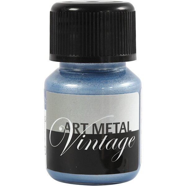 Schjerning Hobbyverf Metallic, Parelmoer blauw(5031), 30 ml/ 1 fles
