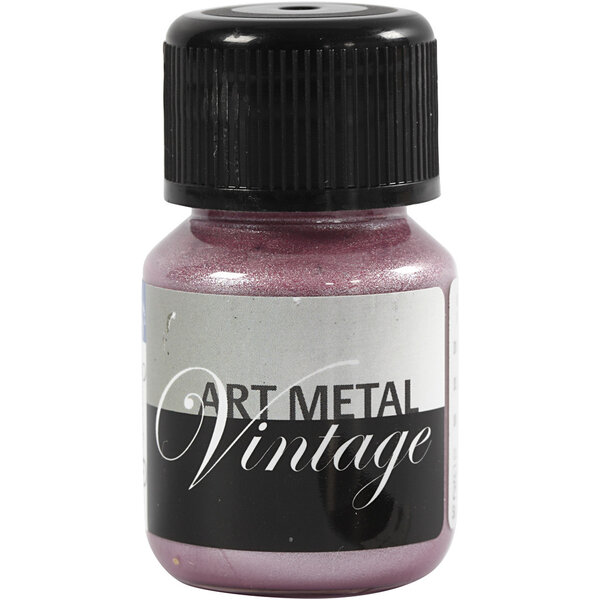 Schjerning Hobbyverf Metallic, Parelmoer rood(5096), 30 ml/ 1 fles
