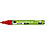 Kreul Glas- & Porseleinstiften, glitter, lijndikte 2-4 mm, semi-dekkend, rood, 1 stuk