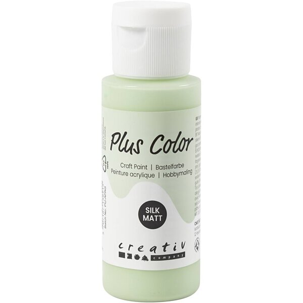 Plus Color Plus Color Acrylverf, lentegroen, 60 ml/ 1 fles