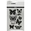 Creativ Company Silicone stempels, vlinders, vel 11x15,5 cm, 1 vel