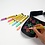 Deco Textielstift, lijndikte 3 mm, neon kleuren, 6 stuk/ 1 doos