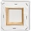 Creativ Company Canvas, D: 1.6 cm, afm 10x10 cm, 360 gr, wit, 10 stuk/ 1 doos