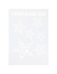 Viva Decor Flexibel sjabloon, sterren, A4, vel 210x297 mm, 1 stuk