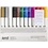 Creativ Company Glas- & Porseleinstiften, lijndikte 1-2 mm, semi-dekkend, diverse kleuren, 12 stuk/ 1 doos