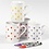 Creativ Company Glas- & Porseleinstiften, lijndikte 1-2 mm, semi-dekkend, oranje, paars, lichtrood, geel, 4 stuk/ 1 doos