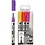 Creativ Company Glas- & Porseleinstiften, lijndikte 1-2 mm, semi-dekkend, oranje, paars, lichtrood, geel, 4 stuk/ 1 doos