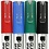 Creativ Company Glas- & Porseleinstiften, lijndikte 1-2 mm, semi-dekkend, zwart, blauw, groen, rood, 4 stuk/ 1 doos