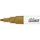 Creativ Company Glas- & Porseleinstiften, lijndikte 1-2 mm, semi-dekkend, bruin, goud, zilver, wit, 4 stuk/ 1 doos