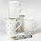 Creativ Company Glas- & Porseleinstiften, lijndikte 1-2 mm, semi-dekkend, bruin, goud, zilver, wit, 4 stuk/ 1 doos