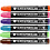 Creativ Company Glas- en Porseleinstiften, lijndikte 1-3 mm, semi-dekkend, extra kleuren, 6 stuk/ 1 doos