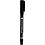 Contourstift voor Glas en Porselein, lijndikte 1-3 mm, semi-dekkend, zwart, 1 stuk