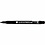Contourstift voor Glas en Porselein, lijndikte 1-3 mm, semi-dekkend, zwart, 1 stuk