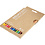 EDU3 Edugreen Jumbo Kleurpotloden, dikte 10 mm, vulling 5 mm, diverse kleuren, 12 stuk/ 1 doos