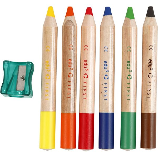 EDU3 EDU FIRST, dikte 13 mm, vulling 8 mm, 6 stuk/ 1 doos