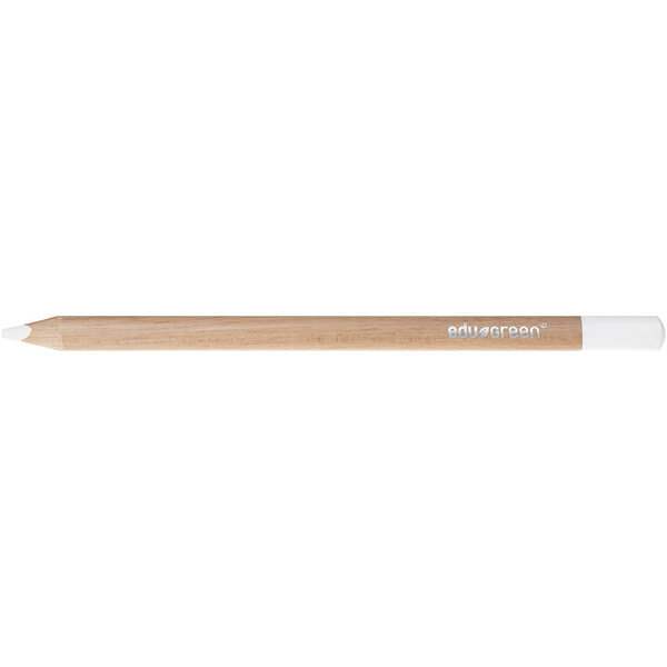 EDU3 Edugreen Jumbo Kleurpotloden, vulling 5 mm, wit, 10 stuk/ 1 doos