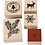 Creativ Company Stempelset, Kerstmis, 5 div/ 1 doos