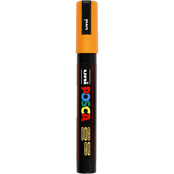 Uni-Posca Posca Marker, afm PC-5M, lijndikte 2,5 mm, medium, bright yellow, 1 stuk