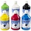 Creativ Company Acrylverf Mat, primair kleuren, 6x500 ml/ 1 doos