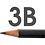 Lyra Art Design Tekenpotloden, d 6,9 mm, 3B, vulling 1,8 mm, 12 stuk/ 1 doos
