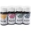 Schjerning Batikverf, marineblauw, groen, roze, oranje geel, 4x50 ml/ 1 doos