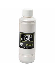 Creativ Company Textile Color, parelmoer, base, 250 ml/ 1 fles