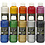 Creativ Company Textielkleur, parelmoer, diverse kleuren, 10x250 ml/ 1 doos