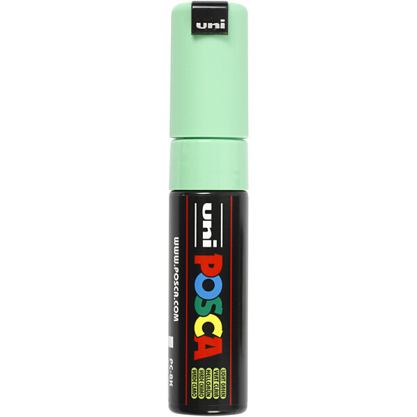 Uni-Posca Posca Marker, afm PC-8K, lijndikte 8 mm, breed, lichtgroen, 1 stuk