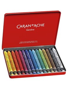 Caran Dache CARAN D’ACHE Neocolor II, L: 10 cm, dikte 8,5 mm, diverse kleuren, 15 stuk/ 1 doos