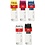 Caran Dache CARAN D’ACHE Neocolor II, L: 10 cm, dikte 8,5 mm, diverse kleuren, 5x10 stuk/ 1 doos