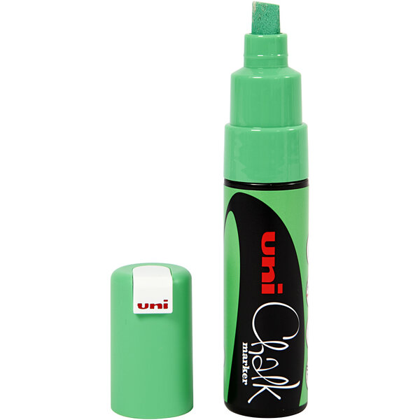 Uni-Posca Chalk Marker, lijndikte 8 mm, neon groen, 1 stuk