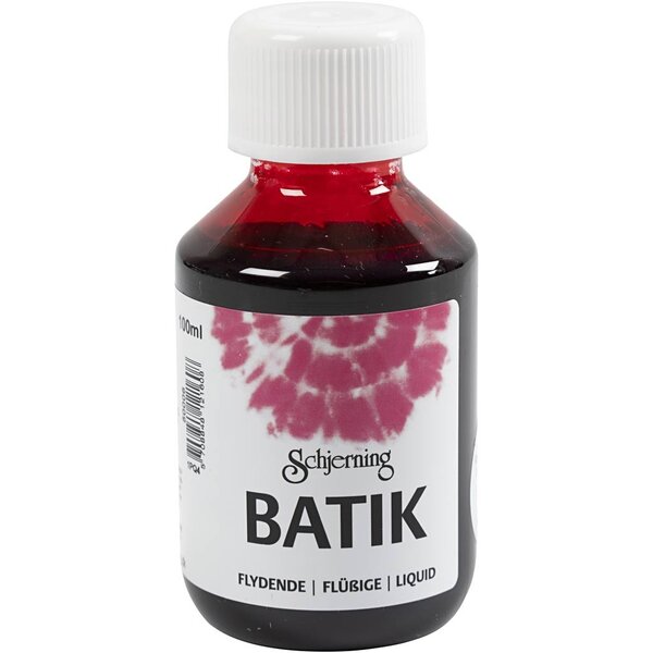 Schjerning Batikverf, roze, 100 ml/ 1 fles