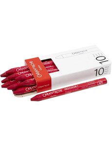 Caran Dache CARAN D’ACHE Neocolor I, L: 10 cm, dikte 8,5 mm, carmine (080), 10 stuk/ 1 doos