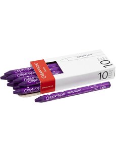 Caran Dache CARAN D’ACHE Neocolor I, L: 10 cm, dikte 8,5 mm, lilac (110), 10 stuk/ 1 doos