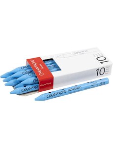 Caran Dache CARAN D’ACHE Neocolor I, L: 10 cm, dikte 8,5 mm, light blue (161), 10 stuk/ 1 doos