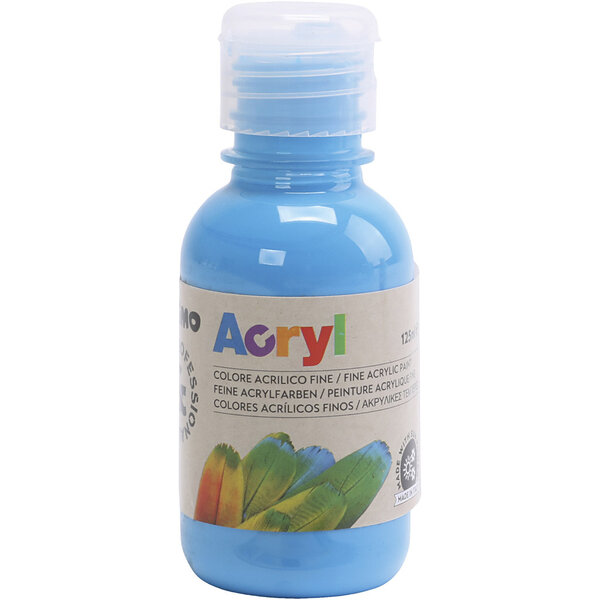 PRIMO PRIMO luxe acrylverf, primair blauw, 125 ml/ 1 fles