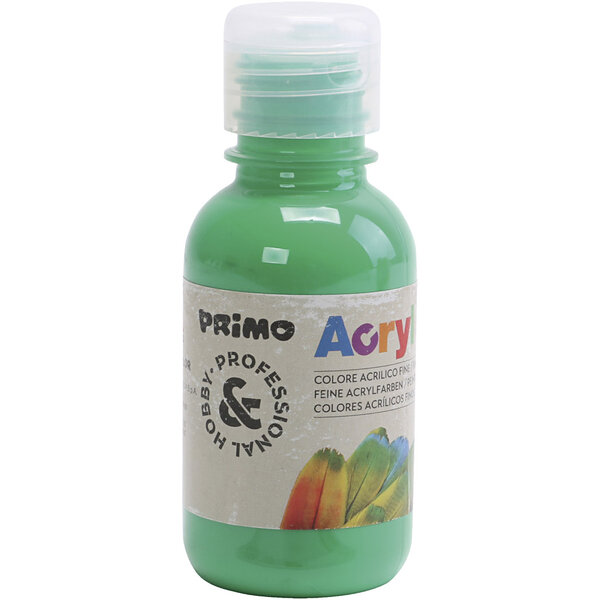 PRIMO PRIMO luxe acrylverf, groen, 125 ml/ 1 fles